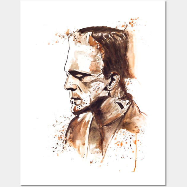 Frankenstein Wall Art by beaugeste2280@yahoo.com